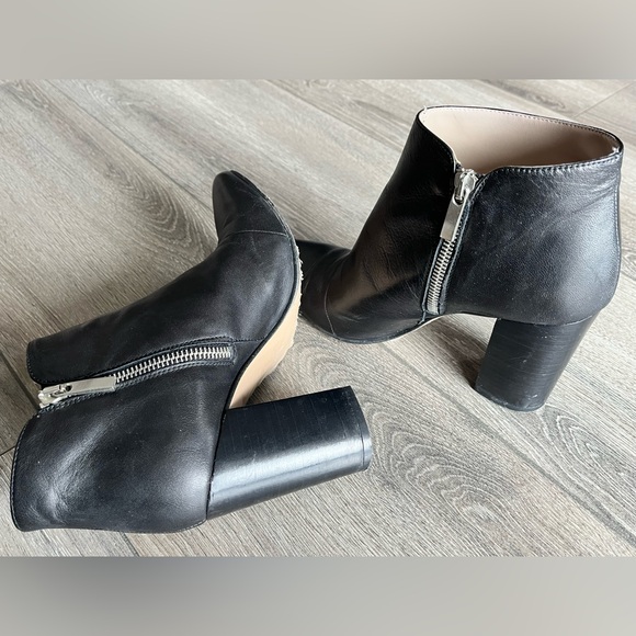 ZARA | Black Leather Boots - Made in Spain - Picture 5 of 8